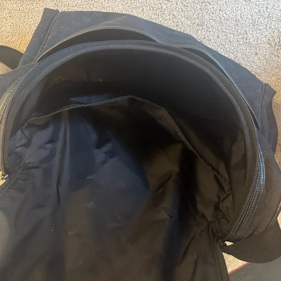 Gucci GG Canvas Diaper Bag Black